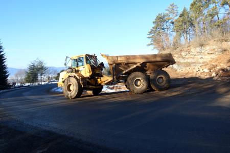 REKONSTRUKCIJA CESTE GRAHOVO BLOŠKA POLICA 06 FOTO LJUBO VUKELIČ